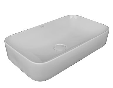Раковина накладная PESTAN Fluenta Round, 615×360 мм