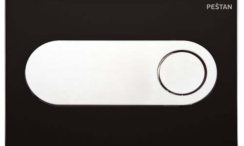 Клавиша смыва PESTAN Fluenta Onyx, чёрная